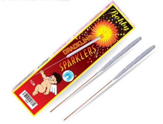 BOBBY CRACKLINGS SPARKLERS 7CM(10PCS)