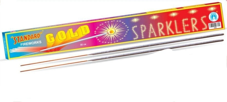 GOLD SPARKLERS 15CM(10PCS)